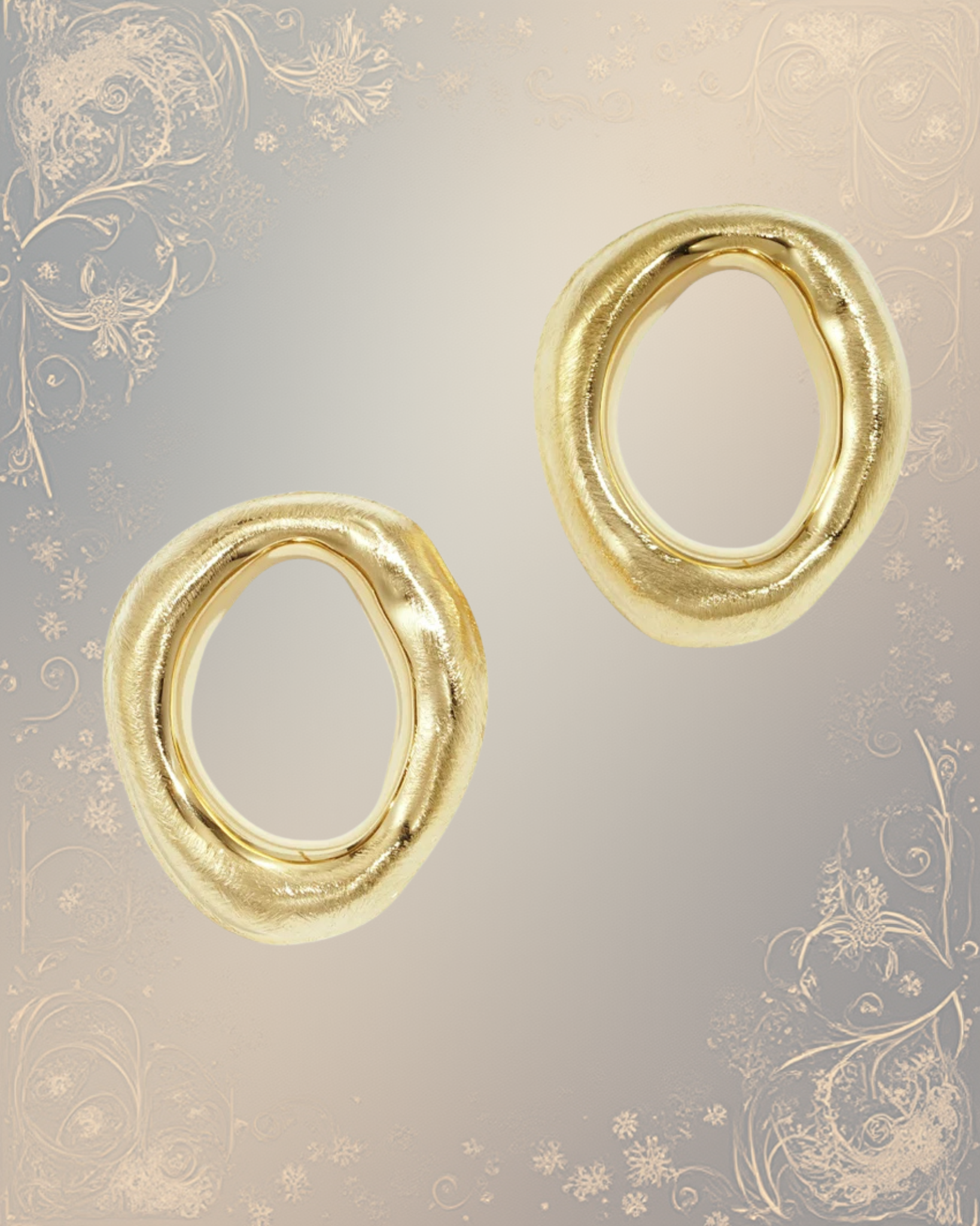 Boucles d’oreilles "L’Ovale Sacré"