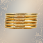 Bracelet Véritable jonc bouddhiste OR