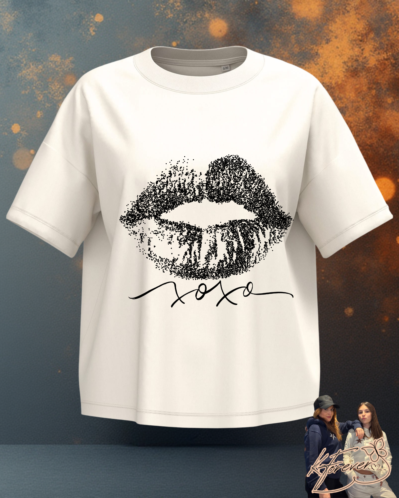 T-SHIRT KF.Forever “BOUCHE" IVORY – Image 2