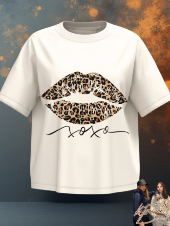 T-SHIRT KF.Forever “BOUCHE” IVORY