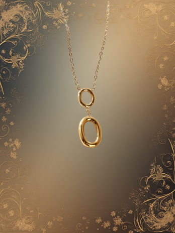 Collier ” Étreinte Céleste”