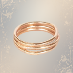 Bracelet Véritable jonc bouddhiste ROSE GOLD