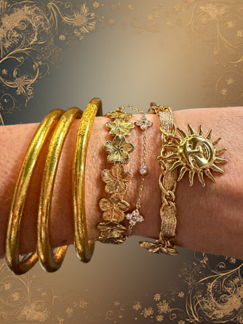 Bracelet “Fleur d’Iris “