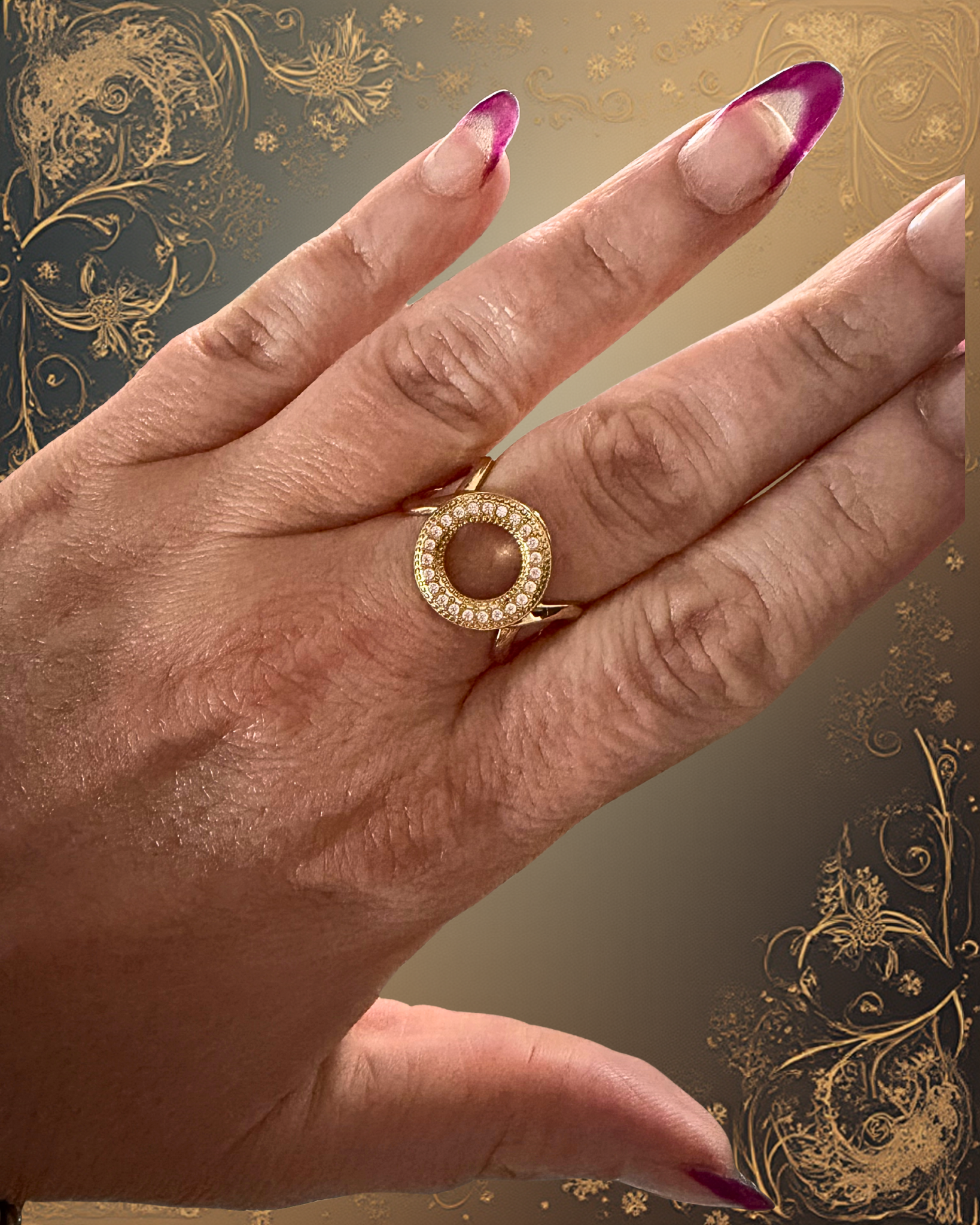 Bague "Cercle Sacré" – Image 2