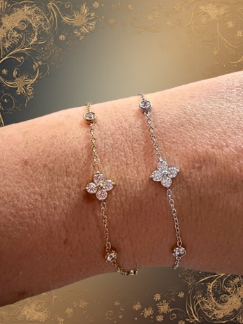 Bracelet “Fleur d’Iris “