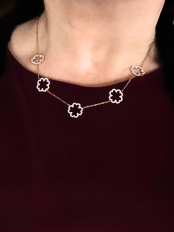 Collier “Fleur Royale”