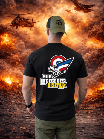 T-shirt humour “SUR LA TÊTE DES OISEAUX”