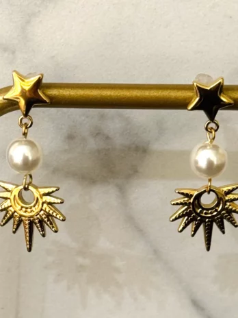 Boucles d’oreilles “Sceau Stellaire”