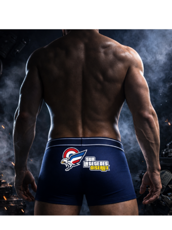 Boxer homme humour “Sur la tête des oiseaux” – Chef Peper