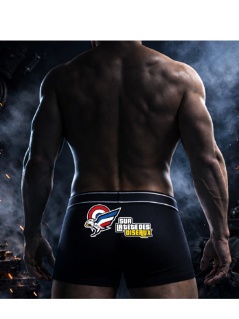 Boxer homme humour “Sur la tête des oiseaux” – Chef Peper