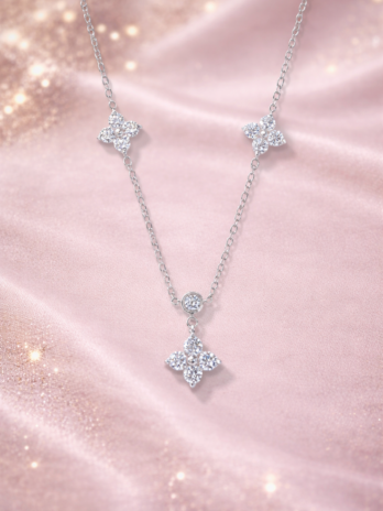 Collier fleur d’iris | KF Forever