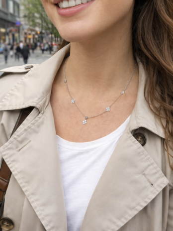 Collier fleur d’iris | KF Forever