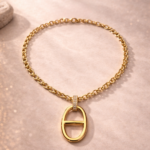 Collier Oval Élégance – KF