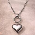 Collier Cœur en Acier Inoxydable – KF.Forever