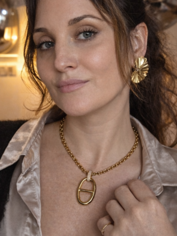 Collier Oval Élégance – KF