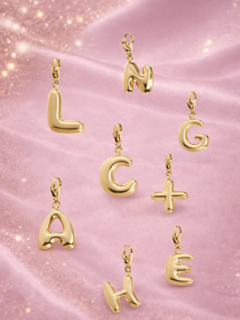 Charmes “Lettres” pour personnaliser tes bijoux