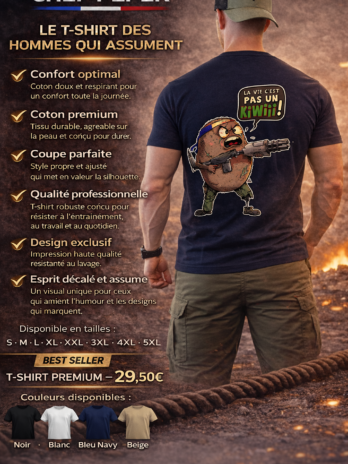 T-shirt TDM “Vive la coloniale”