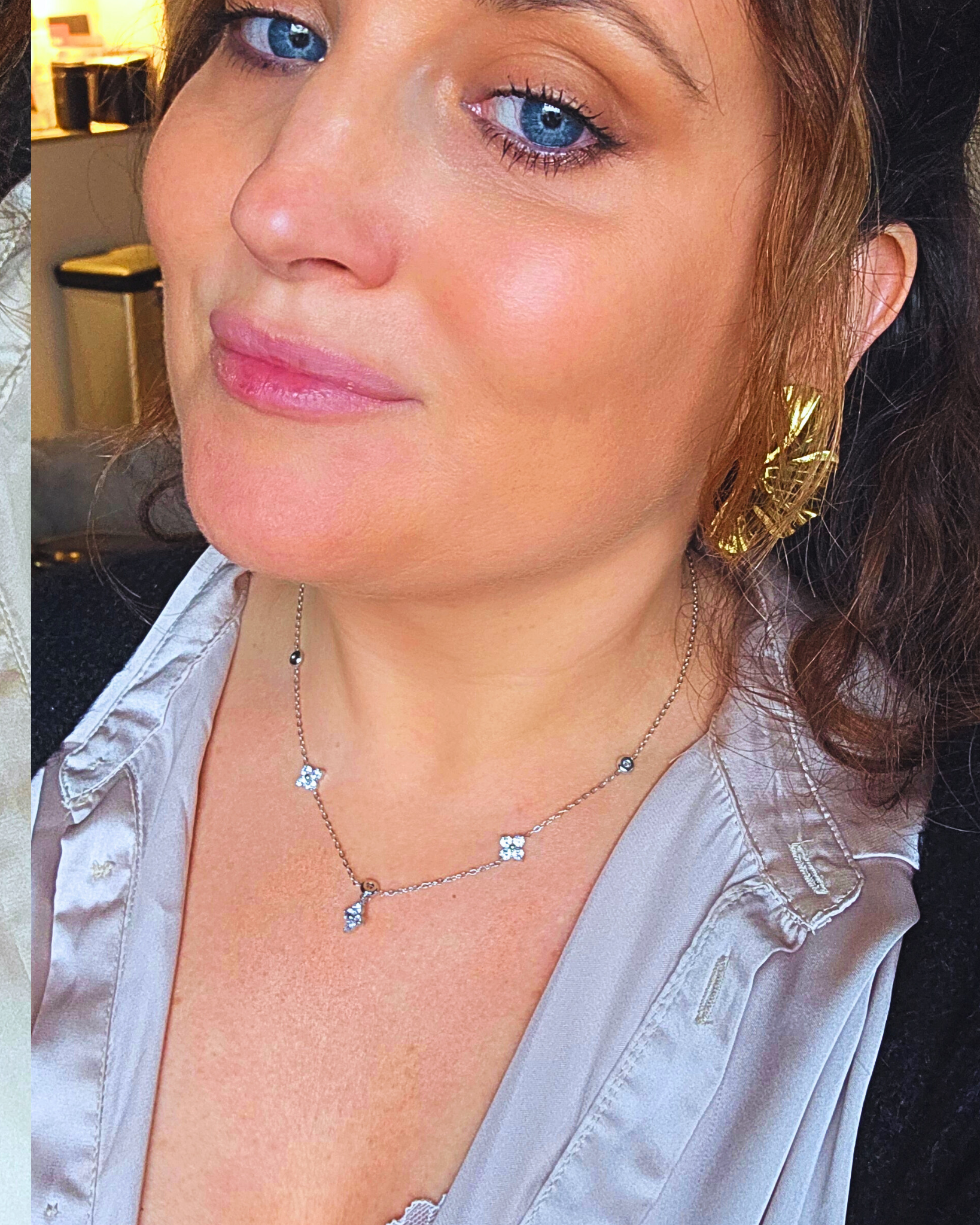 Collier "Fleur d'Iris " – Image 2