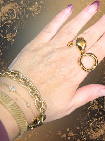 Bague “Courbe de Pouvoir”