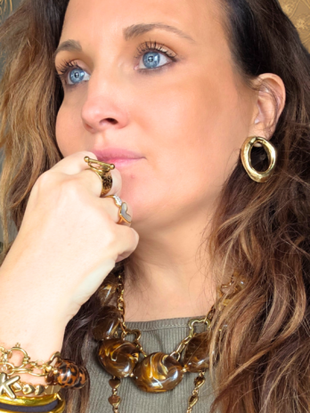 Boucles d’oreilles “L’Ovale Sacré”