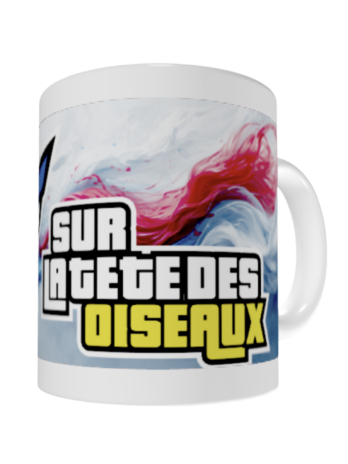 TASSE “SUR LA TÊTE DES OISEAUX ” VERSION 2