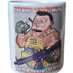 TASSE "Y A PAS QUE LES BONBONS QUI FONT TOMBER LES DENTS"