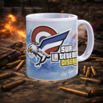 TASSE "SUR LA TÊTE DES OISEAUX " VERSION 2