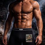 Boxer homme humour “Y A PAS QUE LES BONBONS QUI FONT TOMBER LES DENTS"  – Caleçon original | Chef Peper