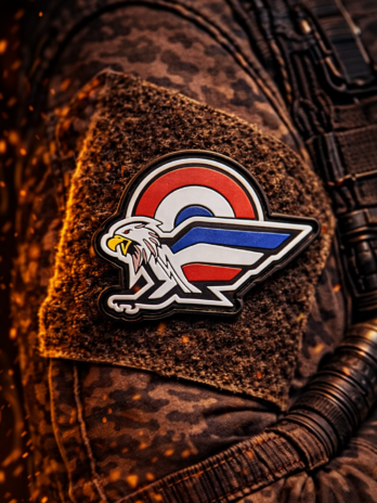 PATCH “Sur la tête des oiseaux” Effet 3D