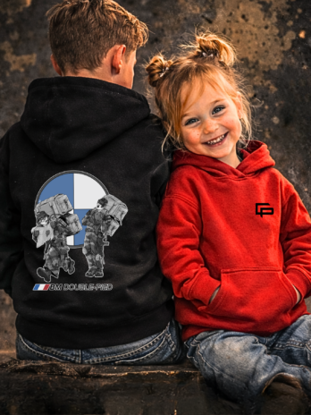 Sweat enfant CHEF PEPER – “BM DOUBLE PIED” | Sweat streetwear enfant