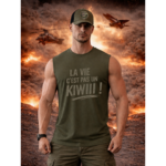 Débardeur homme à personnaliser "La vie c'est pas un kiwi " | Chef Peper