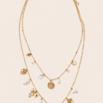 Collier Floréa Love double chaîne