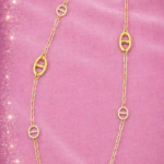 Collier Sautoir Elira Maille Marine