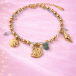 Bracelet Océan avec fil bleu