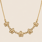 Collier ANAË 5 fleurs
