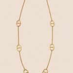 Collier Sautoir Elira Maille Marine