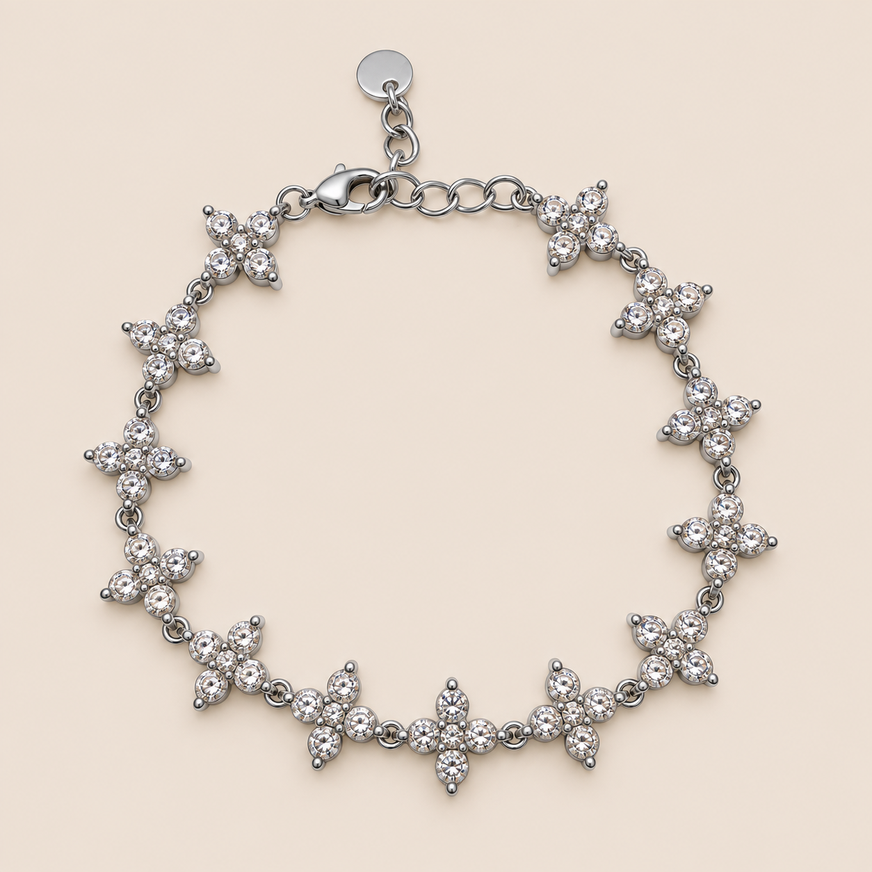 Bracelet Fleur étincelante – Image 3