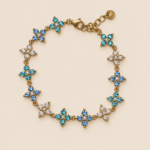 Bracelet Fleur étincelante