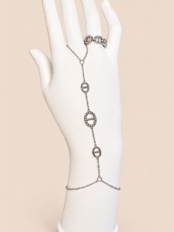 Chaine de Main Maille Marine