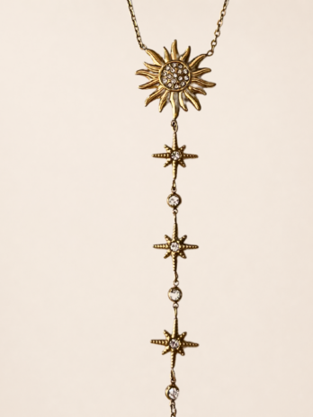 Collier LAÏLA soleil pendant