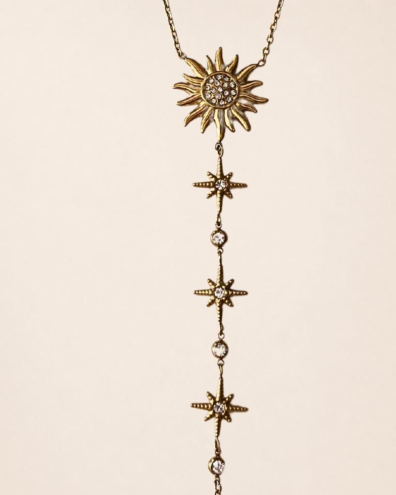Collier LAÏLA soleil pendant – Image 2