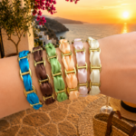 Bracelet JOY jonc avec foulard