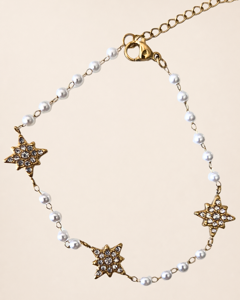 Bracelet ANAE Étoiles & Perles – Image 2