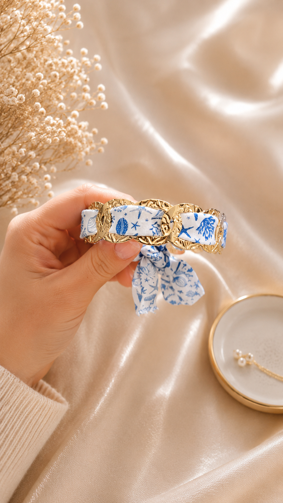 BRACELET FOULARD LEONIE – Image 2