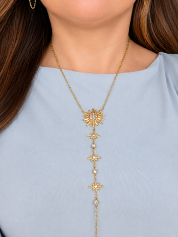 Collier LAÏLA soleil pendant