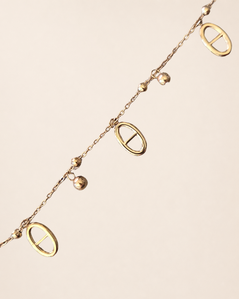 Chaine de cheville Maille marine – Image 2