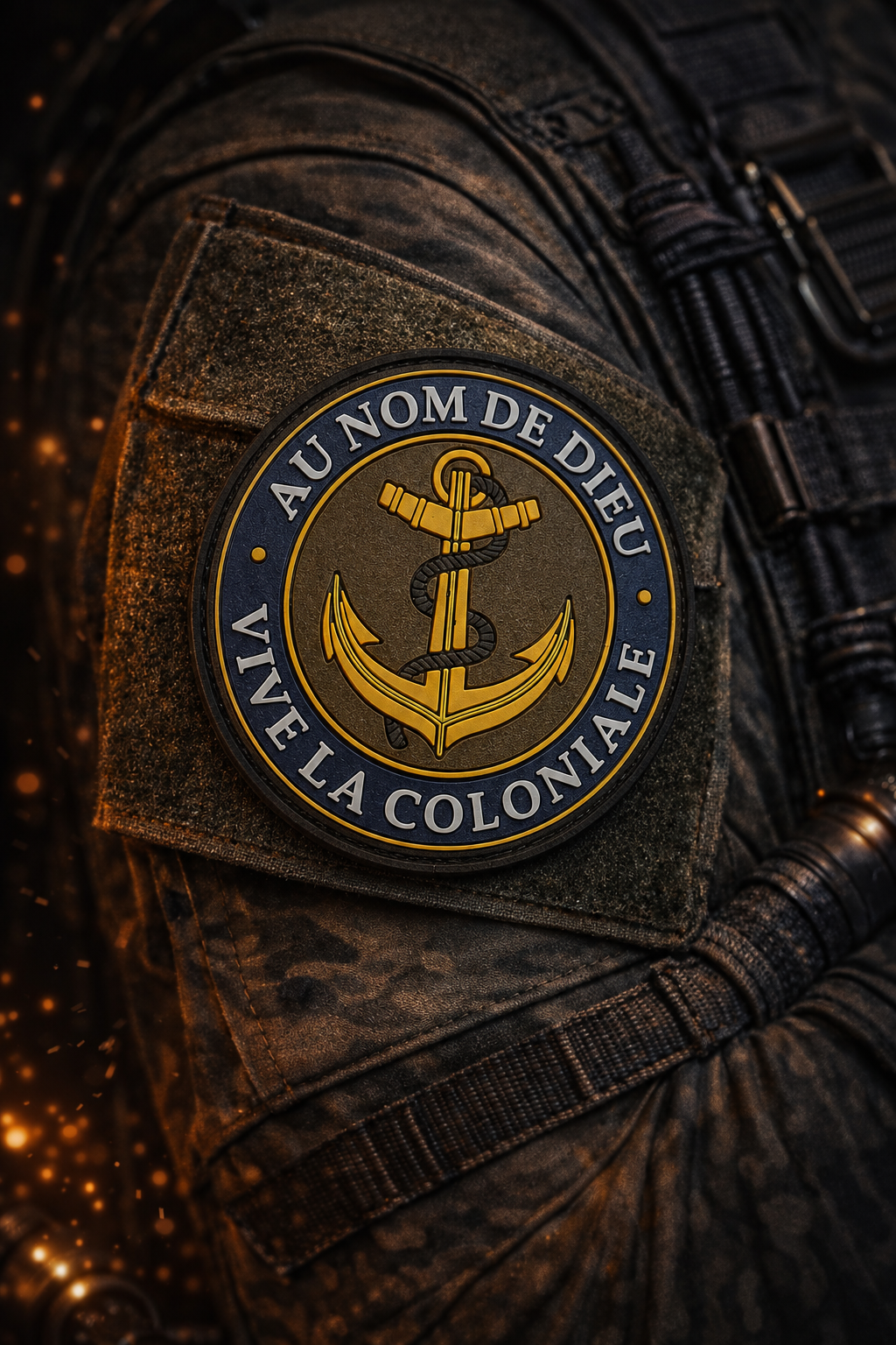 Patch " VIVE LA COLONIALE "