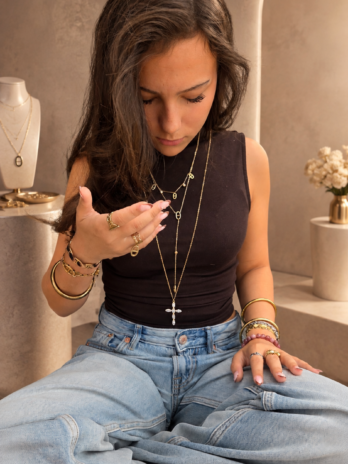 Collier sautoir CROIX