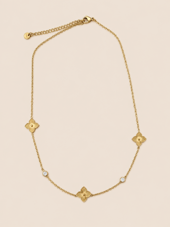 Collier Maélïa et ses 3 trèfles