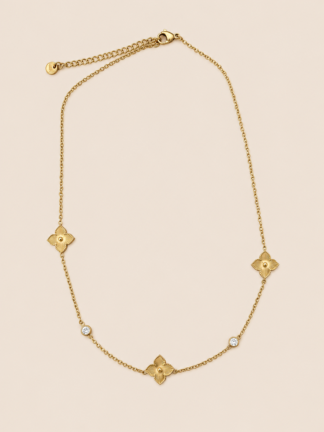 Collier Maélïa et ses 3 trèfles